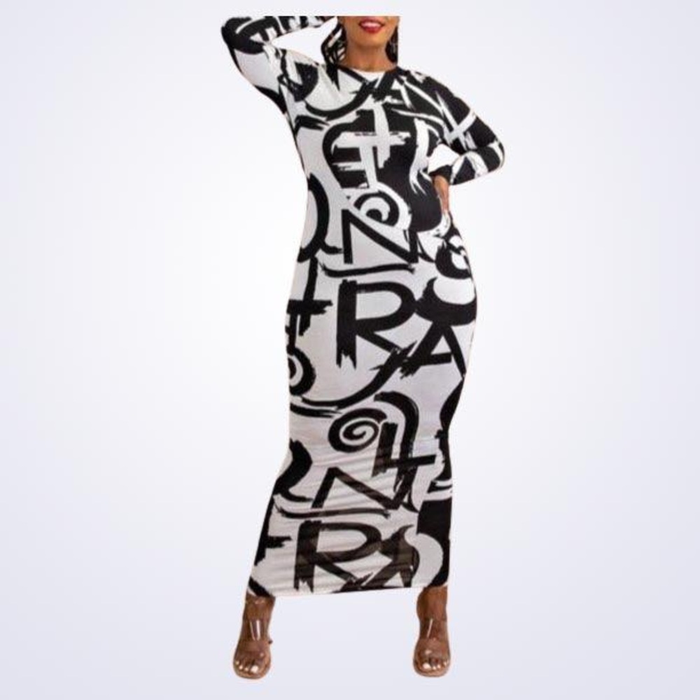 Plus Size Women’s Bodycon Maxi Dress